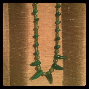 Green necklace